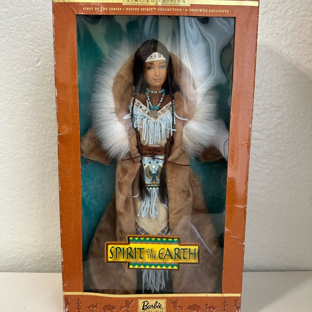 Barbie Spirit of the Earth Doll in Brown and Cream Attire
